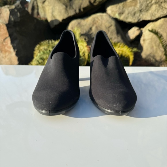 COPY - ECCO Shape 55 Plateau Shootie Black Dress Pump Heel Women Sz EU 37 / US … - Picture 3 of 6